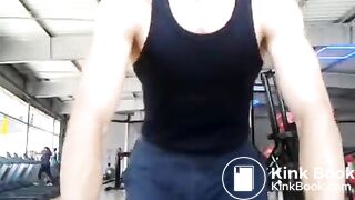 Brazilian man shitting after gym