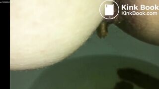 Compilation hairy and dirty assholes shitting