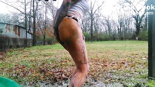 Southern Stunner Gets Dirty: Trailer Trash Scat Whore