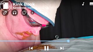 I've the full video and her premium toilet slave videos