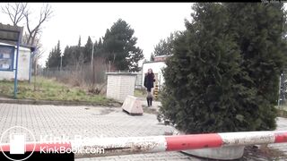 Another hot redhead accidental poop while peeing