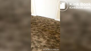 Bbw ebony squirting shit on her carpet