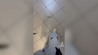 Latina caught shitting by her friend