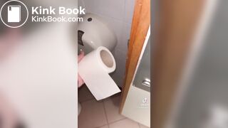 Latina caught shitting by her friend