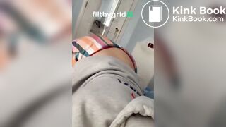 latina panty poop + farting (at mid way)