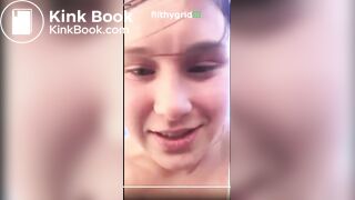 Girl pooping - video 676