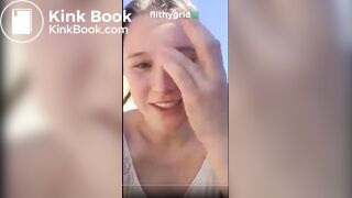 Girl pooping - video 676