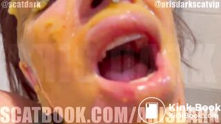 @SCATDARK Tasting poop , dick and milk