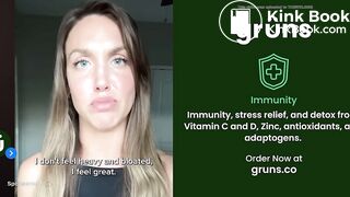 Gruns Gummy Ad Features Woman Pooping On Toilet