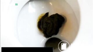 Brunette Girl straight up DIGESTS her food.