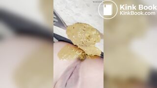 Diarrhea on the floor