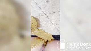 Diarrhea on the floor