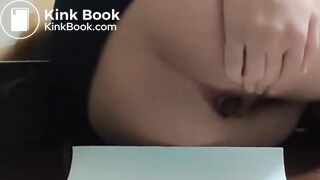 japanese girl had a massive poop