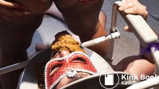 ebony mistress scat - video 4