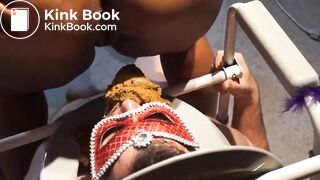 ebony mistress scat - video 4