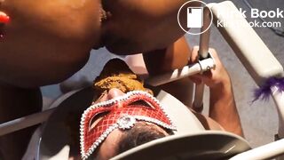 ebony mistress scat - video 4