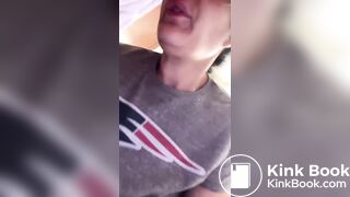 BBW Toilet Pooping - video 4