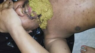 New Girlfriend Makes Her Man Eat Her Filthy Feast