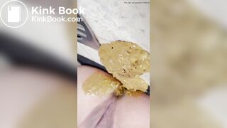 Hot girl creamy shit