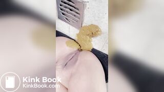 Hot girl creamy shit