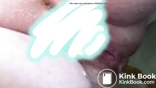 Chubby milf shitting