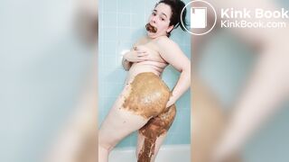 Holding in mouth and smear