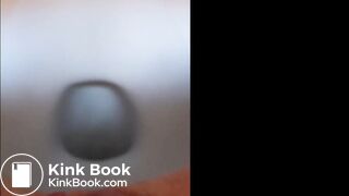 Sexy pussy Close-up toilet poop