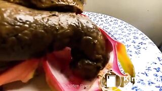 she made dragon fruit pudding have some