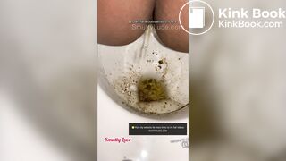 She unleashes thunderous DIARRHEA splashes - Part 2