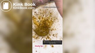 She unleashes thunderous DIARRHEA splashes - Part 2