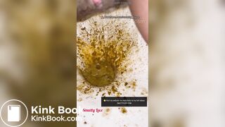 She unleashes thunderous DIARRHEA splashes - Part 2