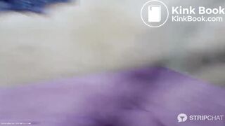 Black girl finger her dirty ass, taste then puke