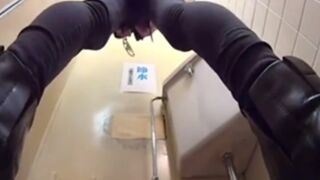 Girl Beautifully Pooping