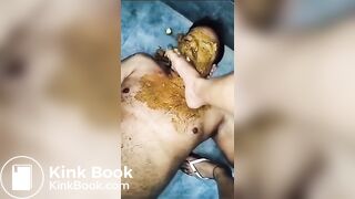 Indian scat slave - video 2