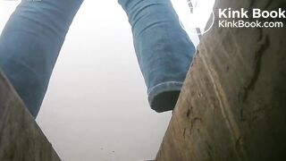 Peeping at Chinese girls using the restroom.XXV_09