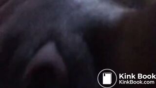 Black ebony creamy pussy shitty booty