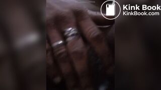 Black ebony creamy pussy shitty booty