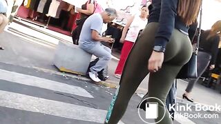 She DEFINITELY pooped her jeans! Watch closely!