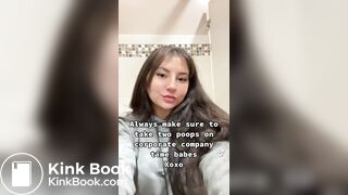 Woman pooping on company’s time