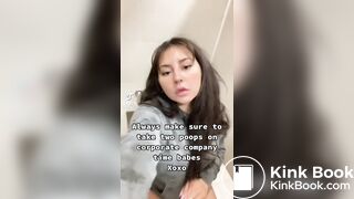 Woman pooping on company’s time