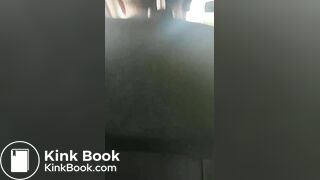 Girl shit in car