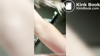 Sexy teen scat #3