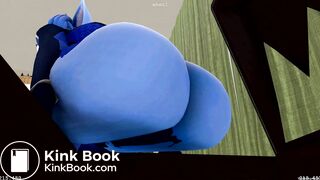 Star fox Female Fox and Krystal Hyperscat (WIP)