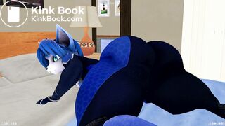 Star fox Female Fox and Krystal Hyperscat (WIP)