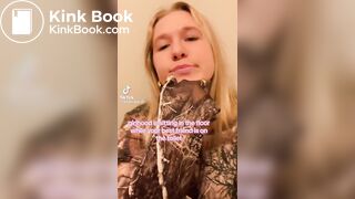 Teen girl caught pooping by friend