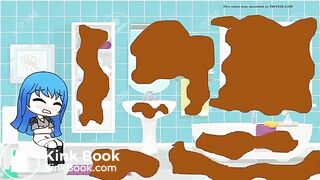 Gacha Girl Has Diarrhea After Taco Bell