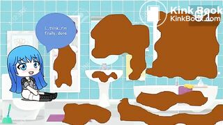 Gacha Girl Has Diarrhea After Taco Bell