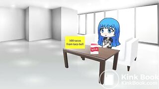 Gacha Girl Has Diarrhea After Taco Bell