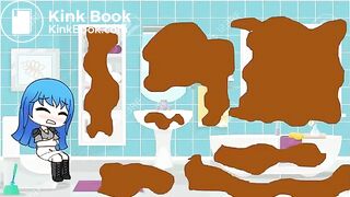 Gacha Girl Has Diarrhea After Taco Bell