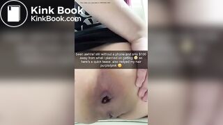 After anal shit
